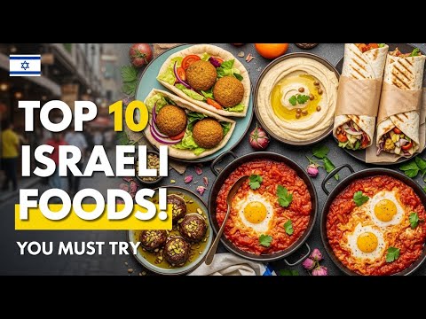 Top 10 Israeli Foods You Must Try 🇮🇱  Best Middle Eastern Dishes