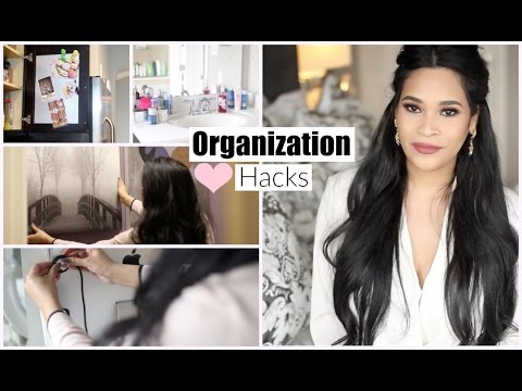 Life Hacks & Organization Tips - MissLizHeart Video