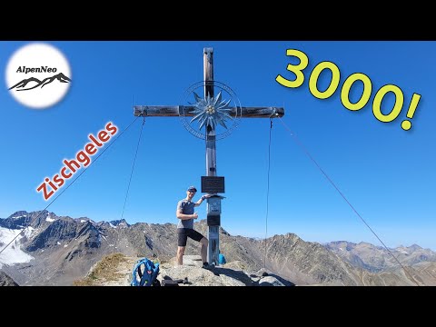 The 3000 mark has been cracked! Zischgeles with Oberstkogel crossing