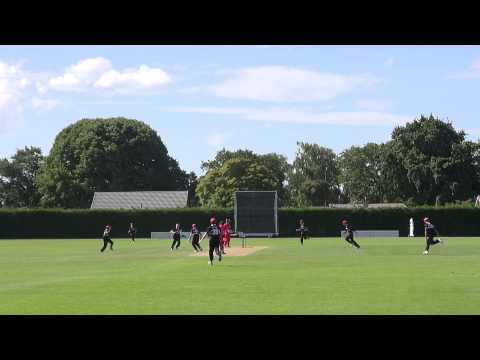 Gillette Cup Scots WKT 10 B Reid 12 runs b Josh Lawrence