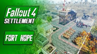 Huge Military Training Outpost! - Fort Hope - Fallout 4 Mods - Player Home/Settlement