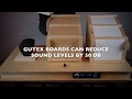 Insulation Sound Attenuation Test Rock Wool EPS GUTEX Wood Fiber Board