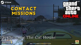 Gta Online Contact Missions Full Walkthrough "Cleaning The Cat House" (Solo)