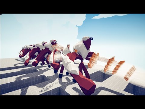 10X Ice Giant vs Every God - Totally Accurate Battle Simulator TABS