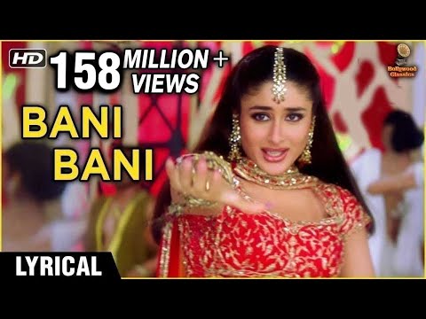 Bani Bani Lyrical | Main Prem Ki Deewani Hoon | Kareena, Abhishek, Hrithik | Anu Malik