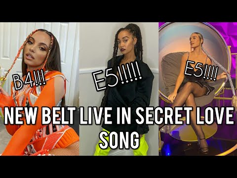 Little Mix The Search 2020 - NEW BELT LIVE In Secret Love Song - (WITH LEIGH ANNE E5's)