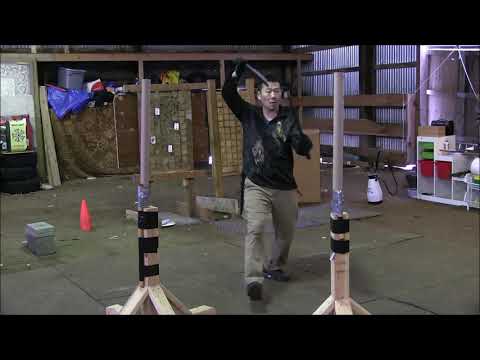 Tactical Katana Machete and Tactical Wakizashi Machete from Cold Steel