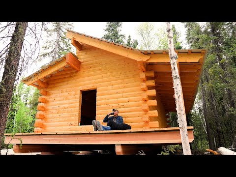 HOW TO BUILD an ALASKAN Log Cabin - Ep 10