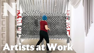 This artist weaves a wondrous promised land