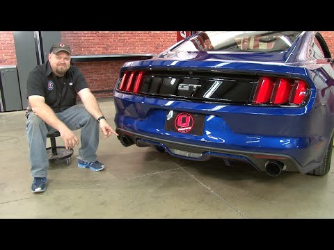 2015-2017 Mustang GT Ford Performance By Borla Touring Cat-Back Exhaust Installation