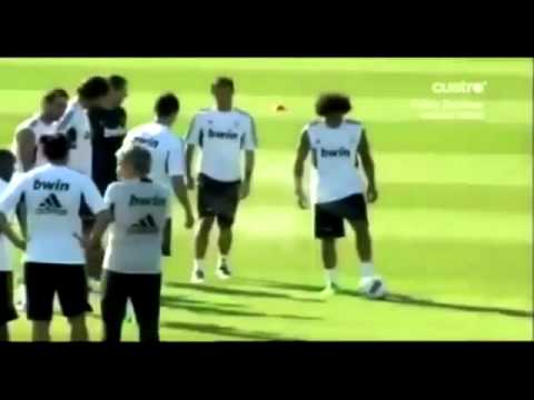 Marcelo vs. Cristiano Ronaldo Mesut Özil and Gonzalo Higuain