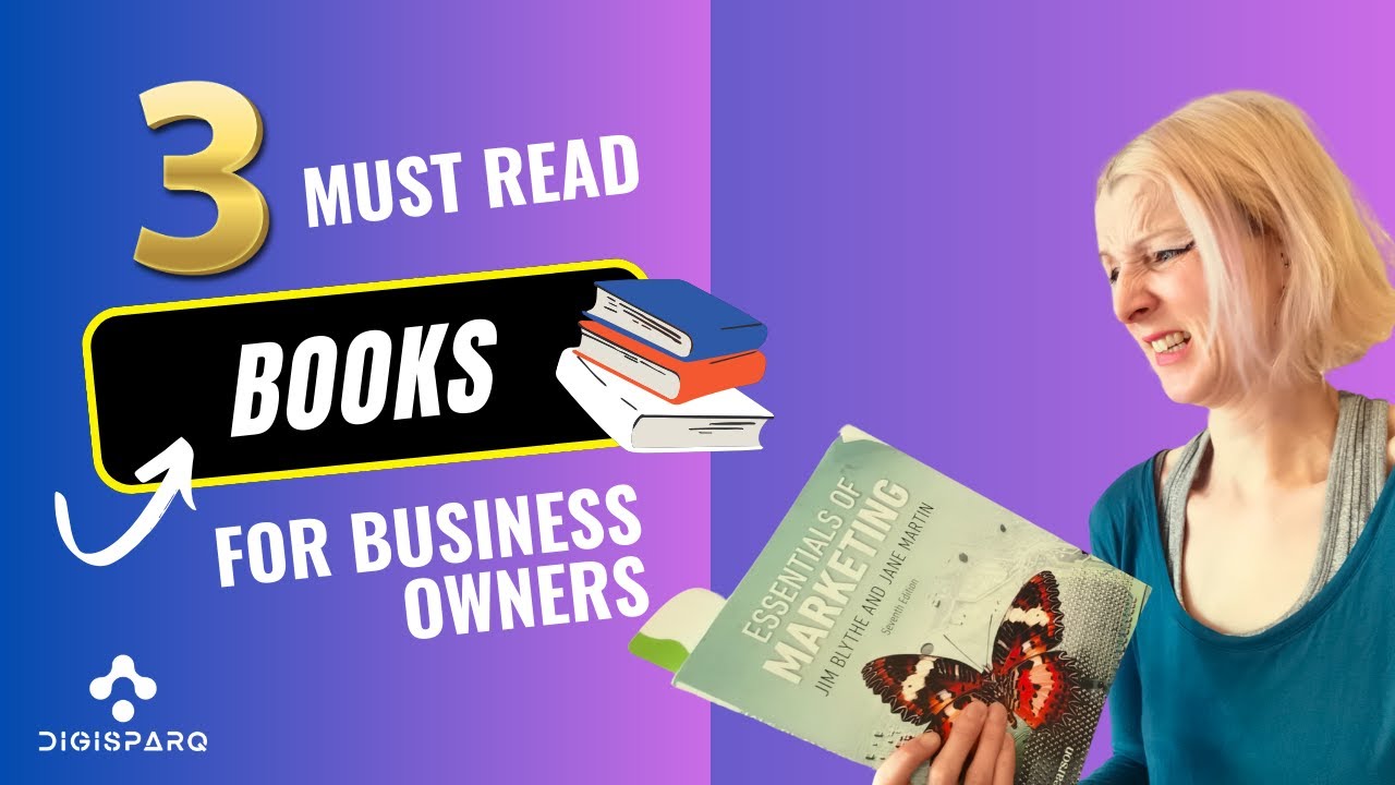 The Only 3 Marketing Books You Need! #DigitalMarketingBooks