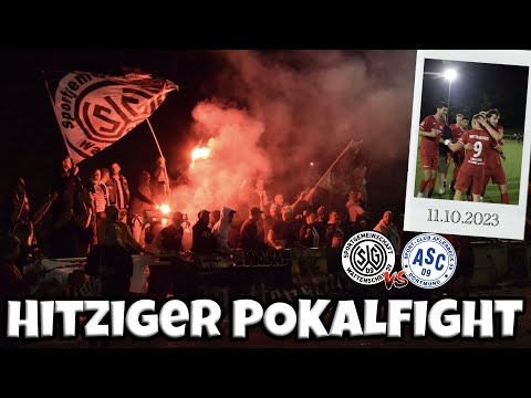 FLUTLICHT & PYRO IM POKALSPIEL GEGEN OBERLIGIST 🏆 | 3. Runde Westfalenpokal