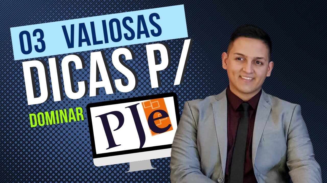 PJE na prática DO ADVOGADO - Como NÃO PERDER PRAZO - Atualizado 2022 (Processo Judicial Eletrônico)