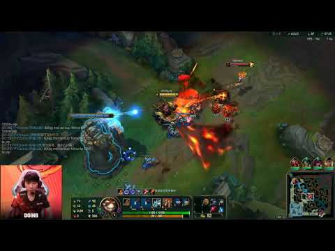 [Doinb Rumble POV vs Rookie Zoe] LPL Spring 2021 - FPX vs IG - Game 2