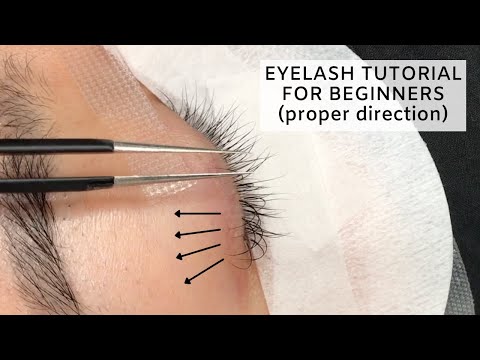 Individual Lashes Tutorial (CLOSE UP!)