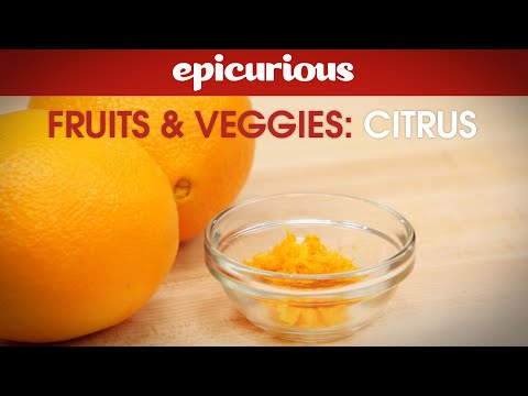 How to Zest Citrus – Epicurious Essentials: How To Kitchen Tips – Fruits and Vegetables