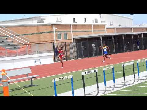 Track Houston Meet 11-12 Girls 100 Meter Dash Heat (1/3) 5/30/15