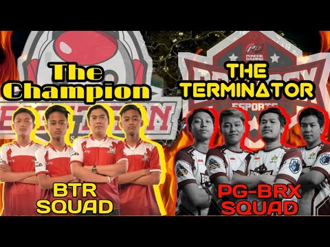 BTR VS PG Barracx | Sang TERMINATOR VS Sang Champion | PUBG Mobile