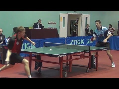 Vasiliy LAKEEV vs Alexey LIVENTSOV 1/2 FINAL Moscow Championships 2014 Table Tennis Table Tennis