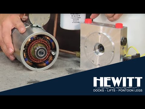 Changing the 12- or 24-volt DC Motor on a Hydraulic Boat Lift Pump Changing the 12- or 24-volt DC Motor on a Hydraulic Boat Lift Pump