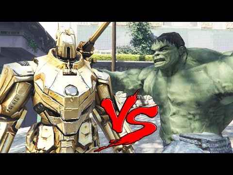 HULK VS HAMMER DRONE (IRON MAN) - EPIC BATTLE Video