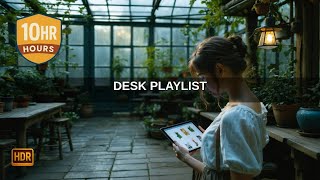 Immersive Secret Garden Greenhouse | Ambient Music | 10 Hours of Lo-Fi Study Beats