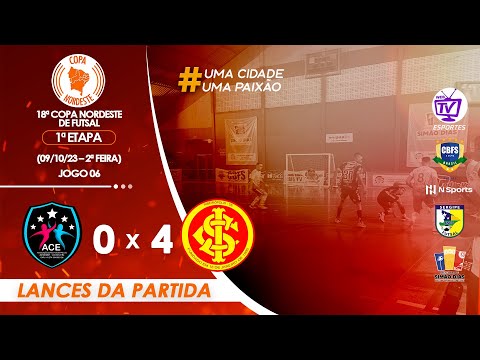 ESTRELA 0 x 4 RIBEIRÓPOLIS - De olho no Lance #futsal #sergipe