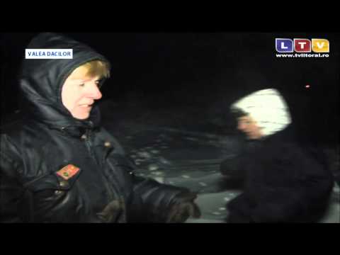 Valea Dacilor, acoperită sub zapadă - Litoral TV