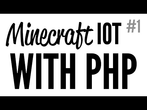 Daily Code #37 - Minecraft PHP IoT (Part 1)