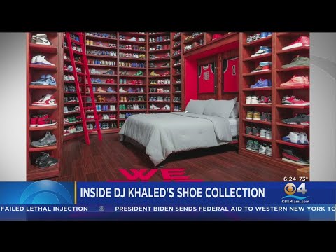 Would You Pay To Sleep In DJ Khaled's Sneaker Closet?