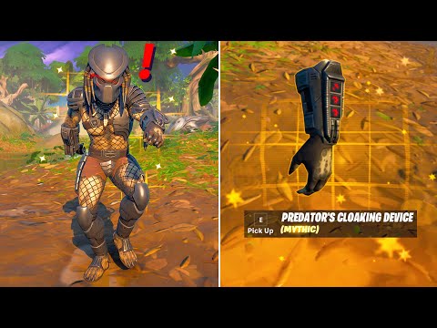 Fortnite Predator Boss & Mythic Weapon Update