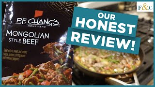 PF Chang's Home Menu Frozen Mongolian Beef Review | Nutrition Facts, Instructions | Frolic & Courage