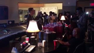 Noah Scharf premiere Wavy at listening party