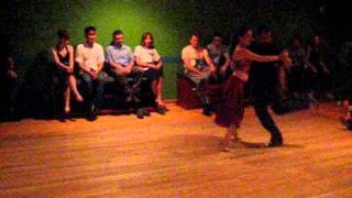Daniela Pucci and Luis Bianchi @ Tango Cafe Milonga NYC 2010