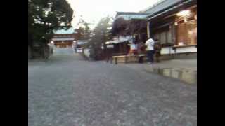 preview picture of video 'アキーラさん散策！・浜松・五社（諏訪）神社！Gosha-shrine,Hamamatsu,Japan'