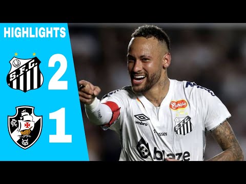 Santos 2:1 Vasco – Spielzusammenfassung | Neymars Doppelpack sichert Sieg in der brasilianischen ...