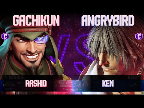 SF6 ➤ Gachikun (Rashid) vs AngryBird (Ken) ✎ High-level Match FT3