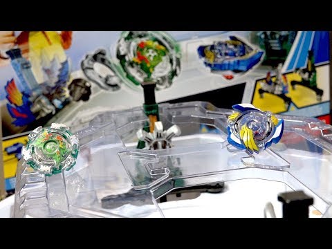Hasbro AVATAR ATTACK BATTLE SET Unboxing & Review! - Beyblade Burst!