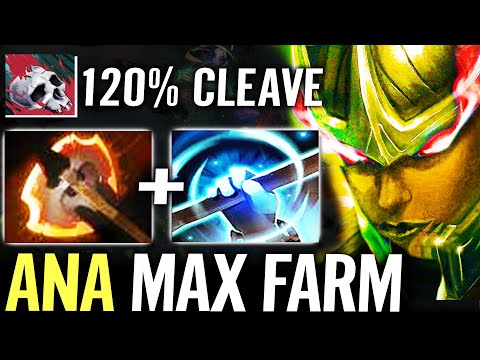 🔥 ANA PA Fury + Empower 120% Cleave — Big Stack Fastest Farm Signature Carry Hero Dota 2 Pro