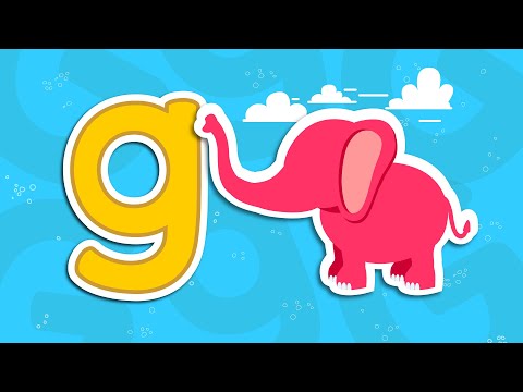 Huruf Abjad: Belajar Huruf Alfabet & Belajar Menulis Huruf G – Yufid Kids