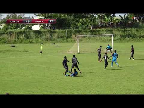 KOTOKU ROYALS 1 - 0 NANIA FC - 2021/22 DIVISION ONE LEAGUE