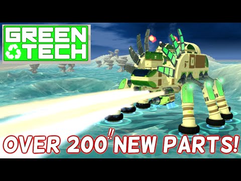 This Mod's Weapons Just Make Me HAPPY | Terratech Modded | GreenTech Corporation