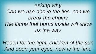 Rob Rock - We Are One Lyrics