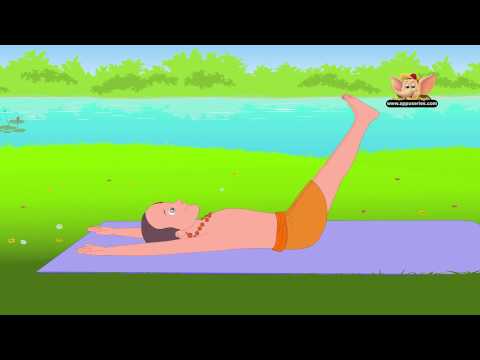 Learn Yoga in Hindi - Urdhva Prasarita Padasana