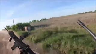 Ukraine soldier narrowly escaped a drone