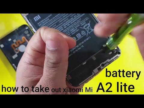 how to take out xiaomi A2 lite battery complete guide 100% idq1009.offical