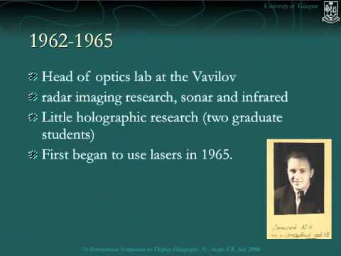 Yuri Denisyuk: An appreciation