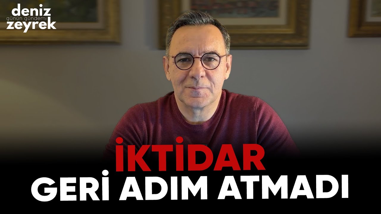 Deniz Zeyrek: "İktidar geri adım atmadı.O listeye 900000 kişi daha eklendi!" #denizzeyrek