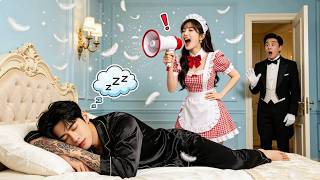 Cold CEO Hated Noise… Until His New Maid Woke Him Up With A Loudspeaker And Stole His Heart!